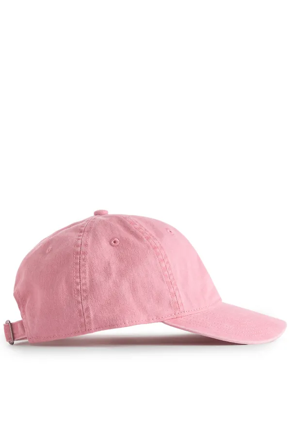Washed Cotton Cap - Pink
