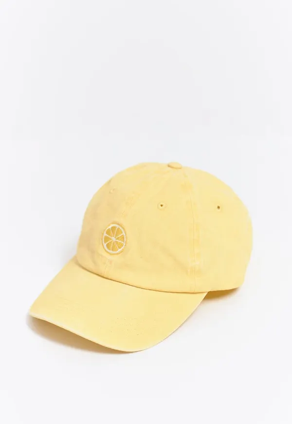 Washed cotton cap