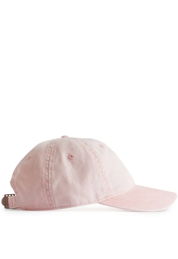 Washed Cotton Twill Cap - Orange