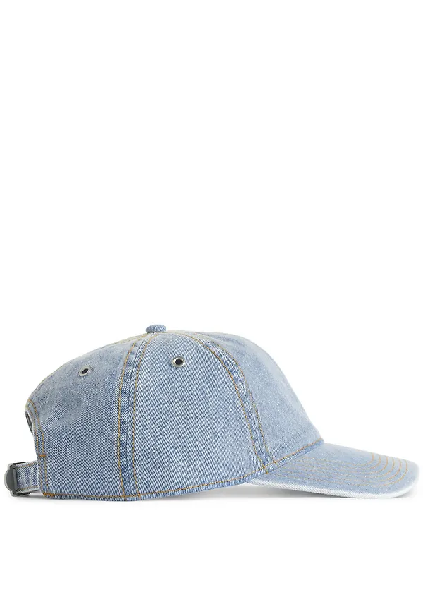 Washed Denim Cap - Blue