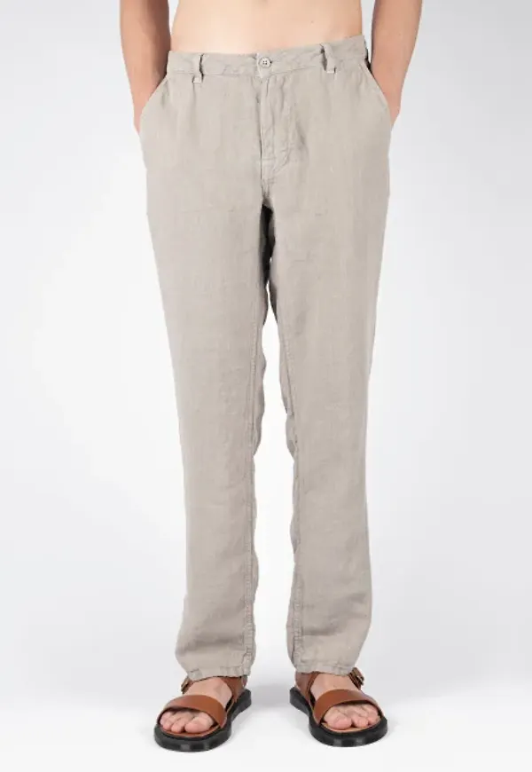 Washed Linen Pants