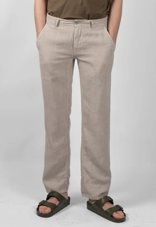 Washed Linen Pants