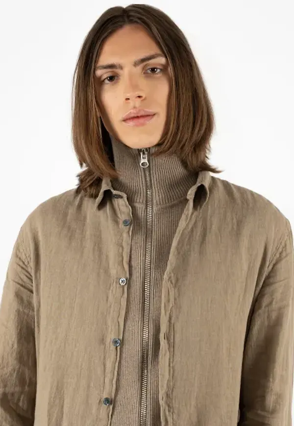 Washed Linen Shirt