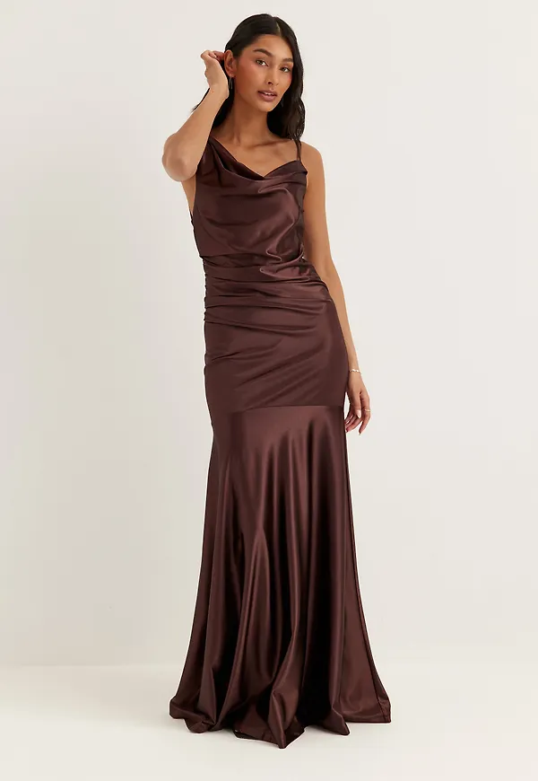 Waterfall Mermaid Soft Stretch Gown