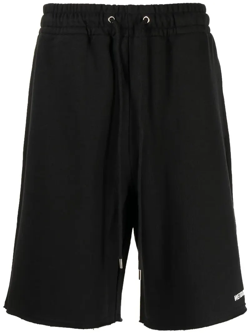We11done shorts med logotyp - Svart