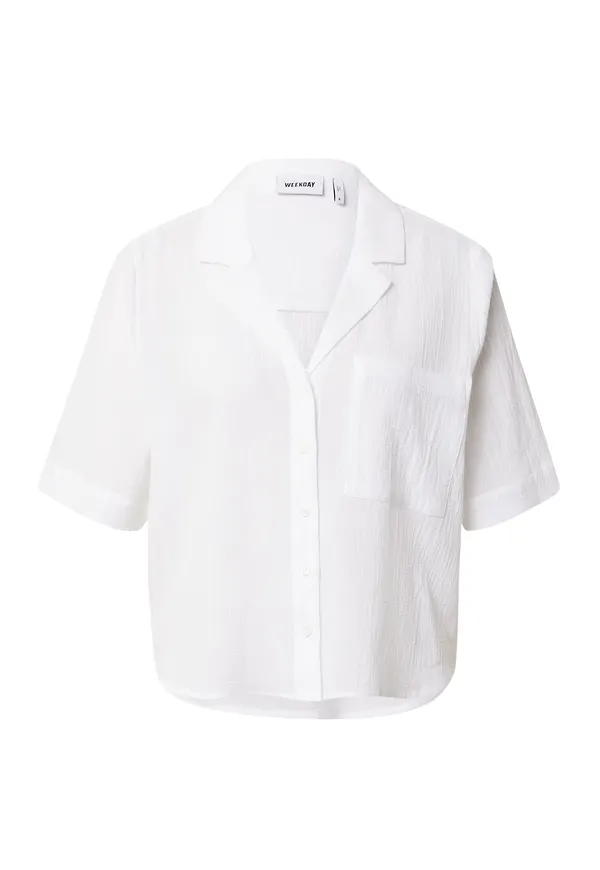 WEEKDAY Blus 'Trust' vit
