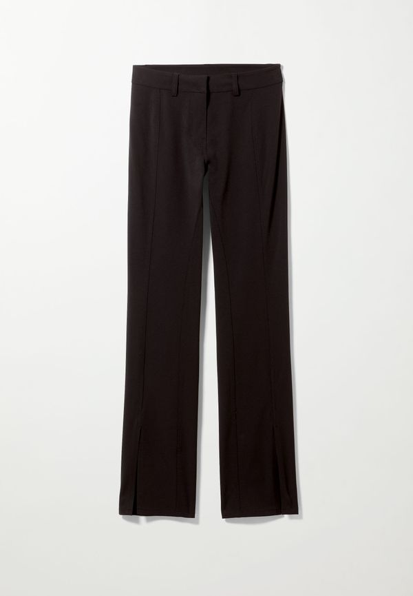 Weekday Daisy Tight Trousers Black, Byxor i storlek 40 och färg Svart