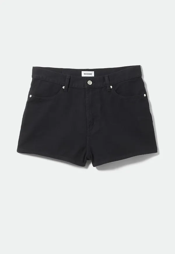Weekday Korta Shorts Jonathan Svart i storlek 52