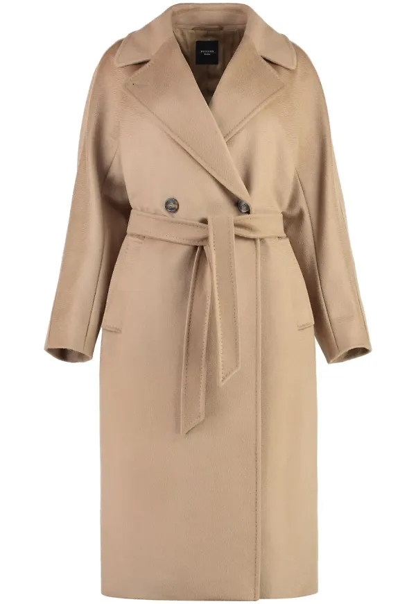 Weekend Max Mara kappa med bälte - Neutral