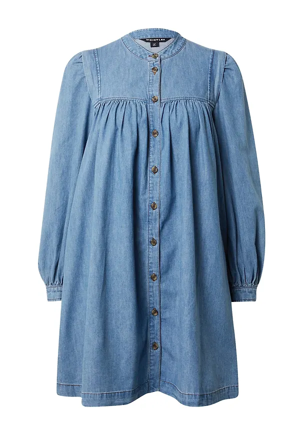 Whistles Skjortklänning 'CHAMBRAY' blå denim