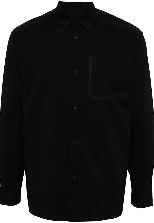White Mountaineering enfärgad skjorta - Blå