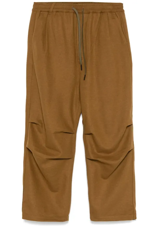 White Mountaineering knälånga byxor - Brun