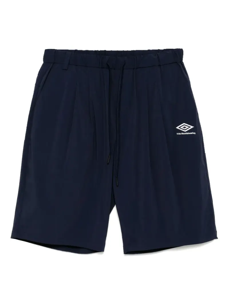 White Mountaineering x Umbro shorts - Blå