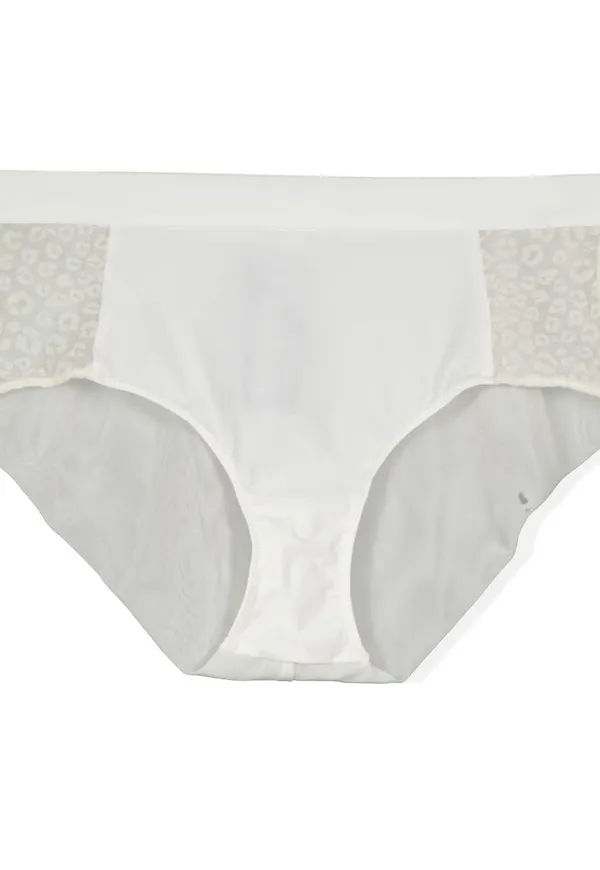 White Panties Mesh Side