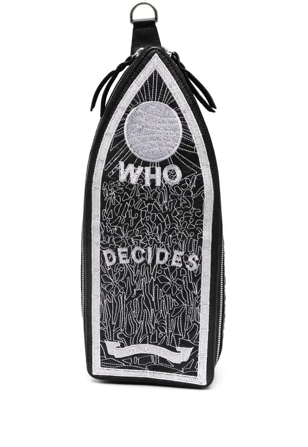 Who Decides War WDW axelremsväska - Svart