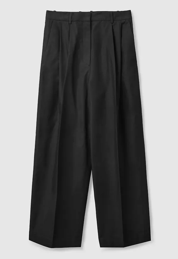 WIDE-LEG TAILORED TROUSERS
