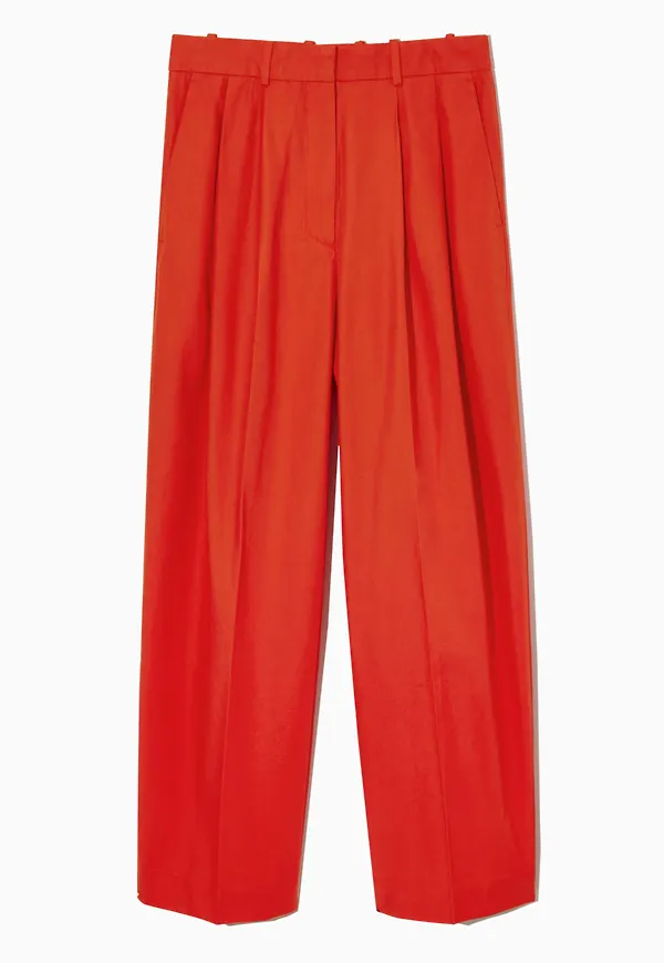 WIDE-LEG TAILORED TROUSERS