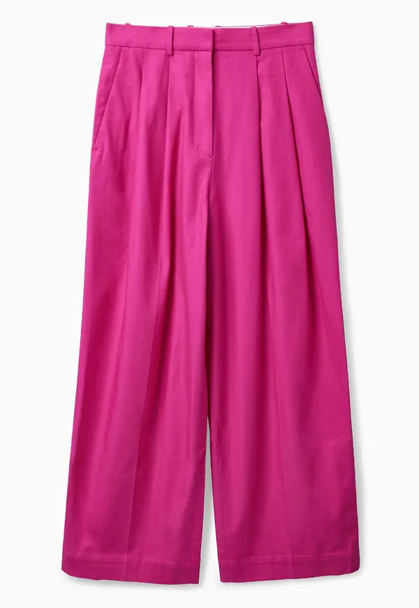 WIDE-LEG TAILORED TROUSERS