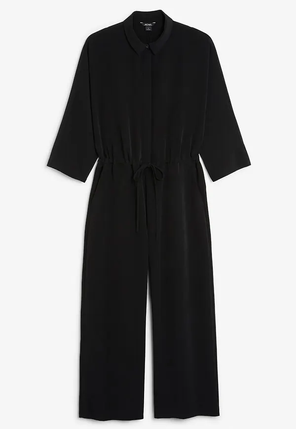 Wide fitting jumpsuit - Black