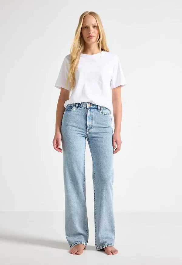 WIDE Hanna jeans med lätt stretch