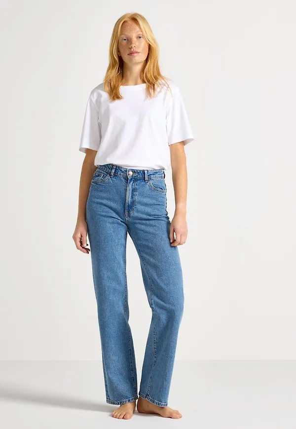 WIDE Hanna jeans med lätt stretch