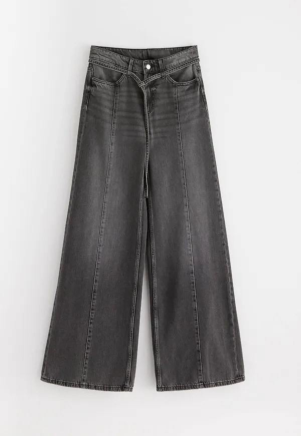 WIDE jeans med extra långt ben