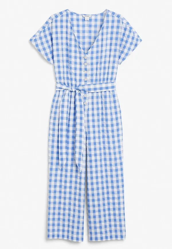 Wide leg jumpsuit - Blue