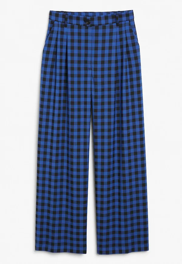 Wide leg trousers - Blue