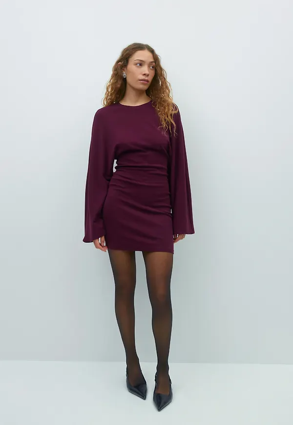 Wide sleeve dress