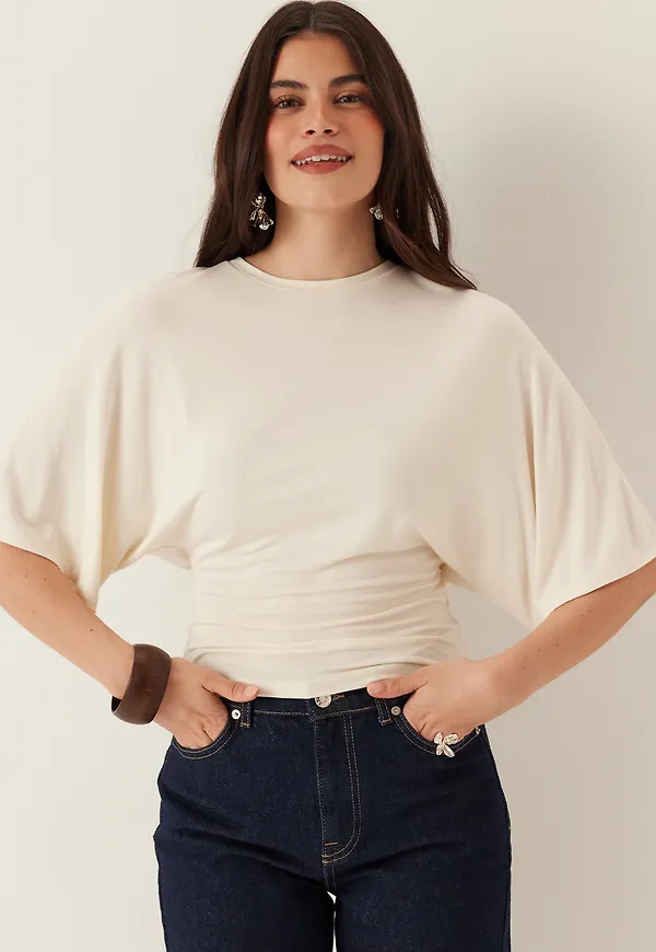Wide Sleeve Fitted Tee