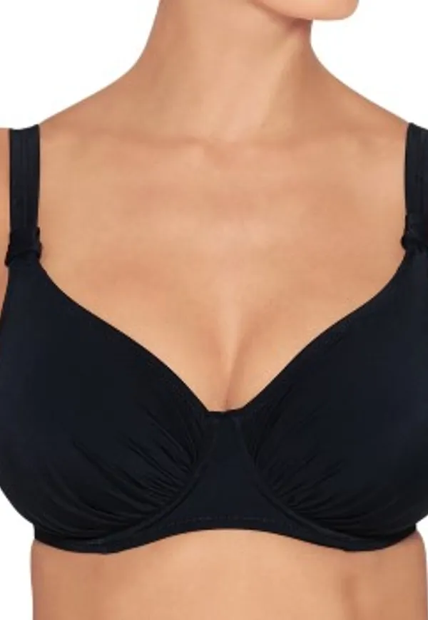 Wiki Basic Full Cup Bikini Top Svart H 70 Dam