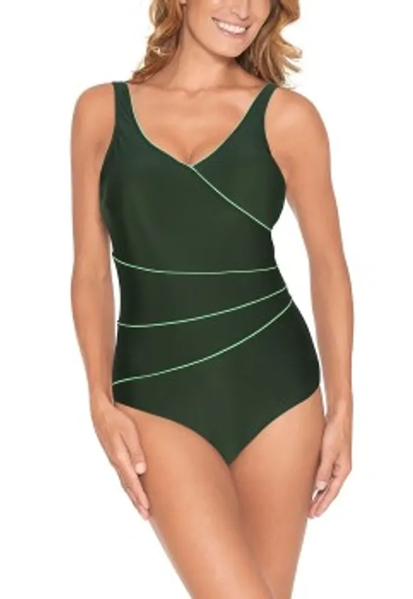 Wiki Classic Swimsuit Grön 46 Dam