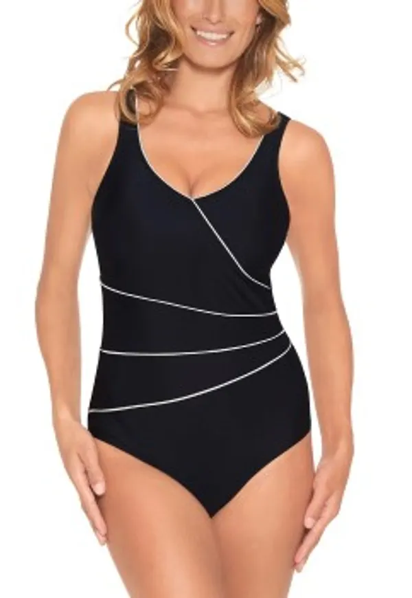 Wiki Classic Swimsuit Svart 48 Dam