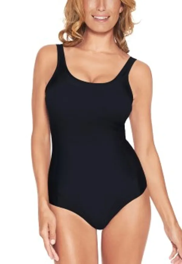Wiki Swimsuit Isabella Classic Svart 48 Dam