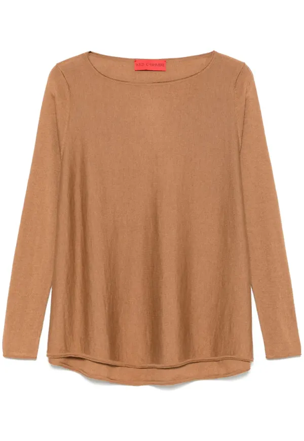 Wild Cashmere Anita topp - Brun