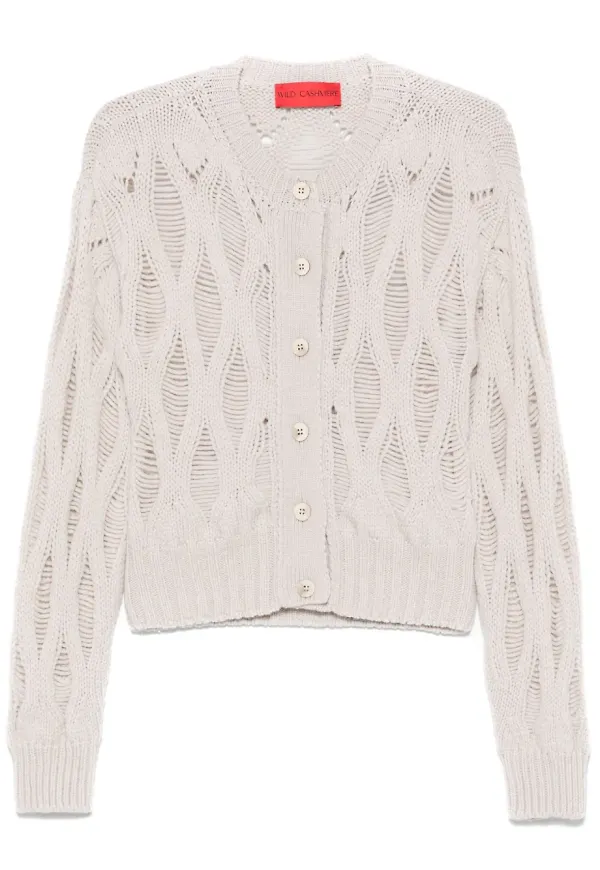 Wild Cashmere Lydia kofta - Neutral