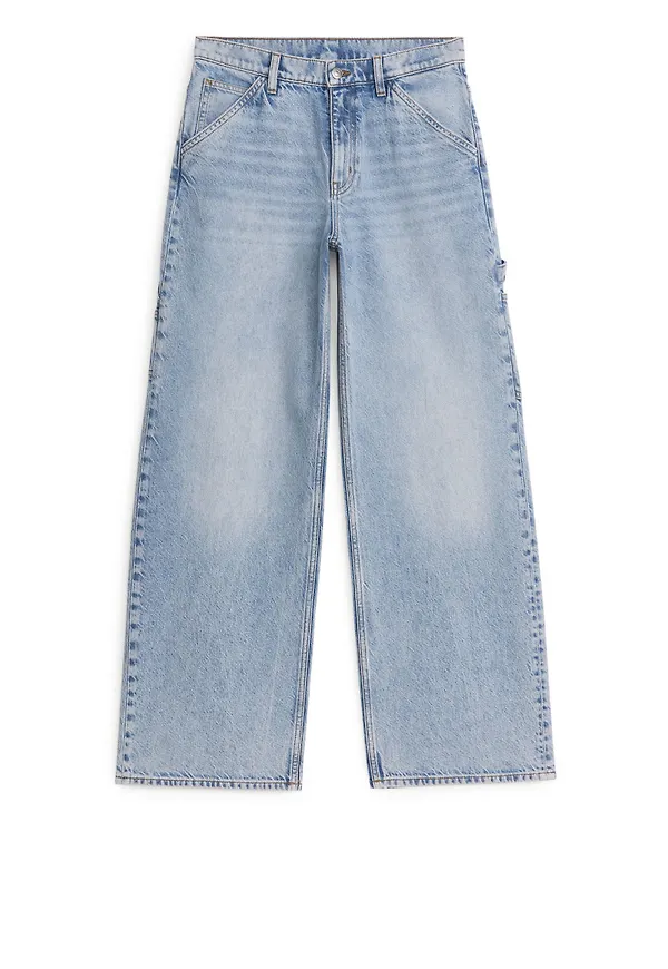WILLOW Loose Jeans - Blue