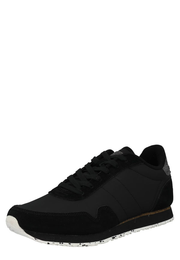 WODEN Låg sneaker 'Nora' grå / svart