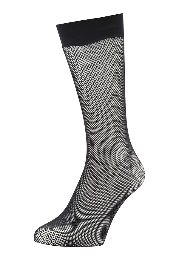 Wolford Knästrumpor 'Twenties Enonyl' svart