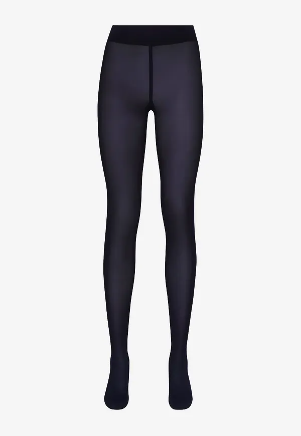 Wolford - Strumpbyxa Pure 50 Tights - Blå