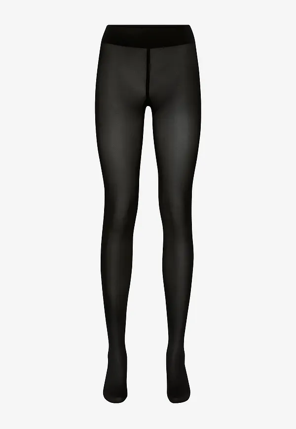 Wolford - Strumpbyxa Pure 50 Tights - Svart