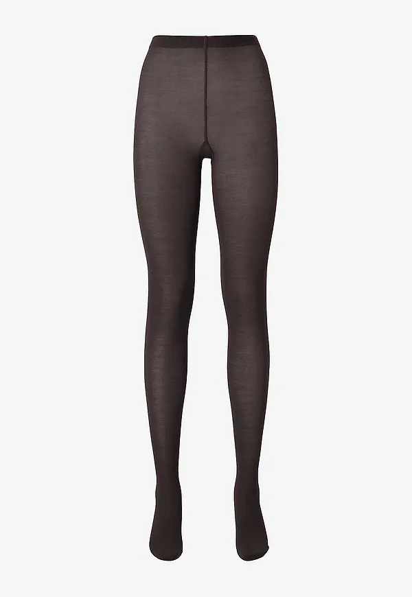 Wolford - Strumpbyxor Merino Tights - Brun