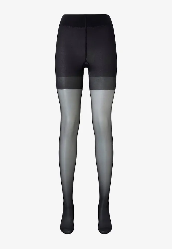 Wolford - Strumpbyxor Miss W 30 Push Up - Svart