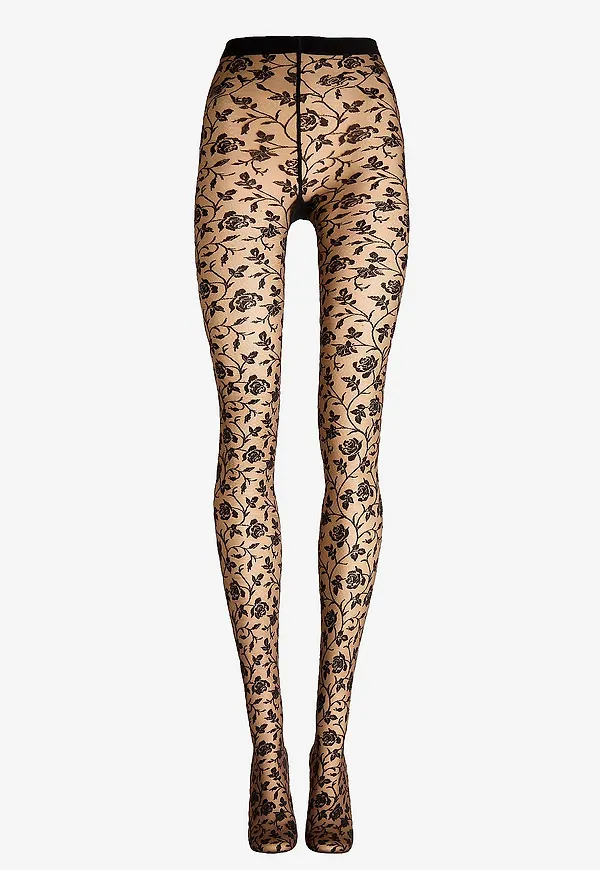 Wolford - Strumpbyxor Rose - Flerfärgad