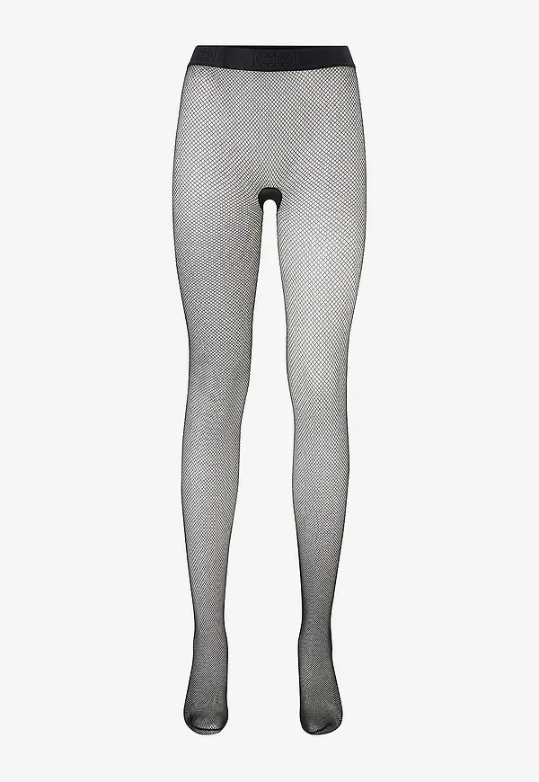 Wolford - Strumpbyxor Twenties Fishnet Tights - Svart