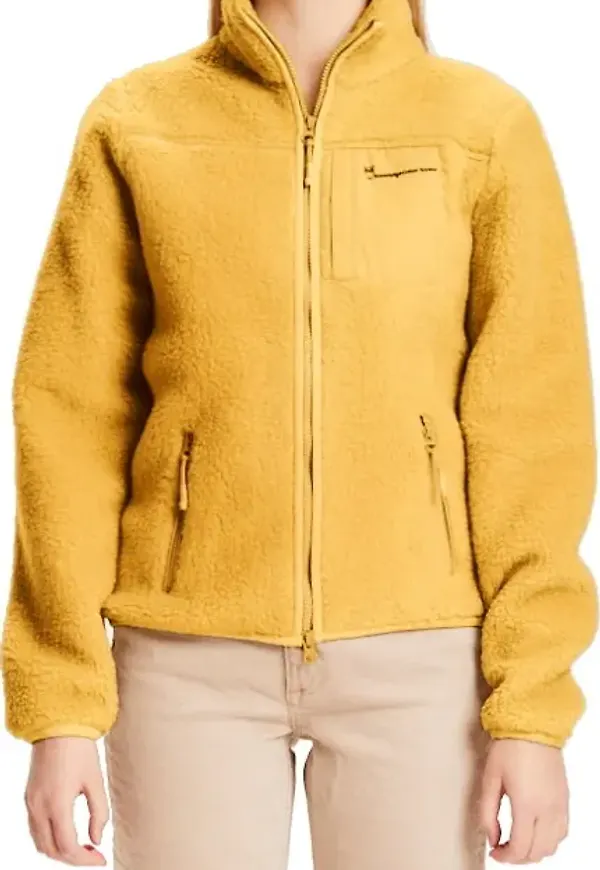Women's Betony Teddy High Neck Zip Jacket