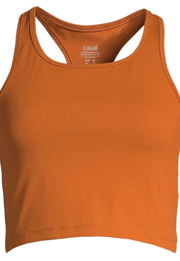 Women's Bold Rib Crop Tank