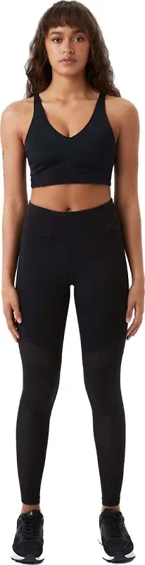 Women's Borg High Waist Block Tights