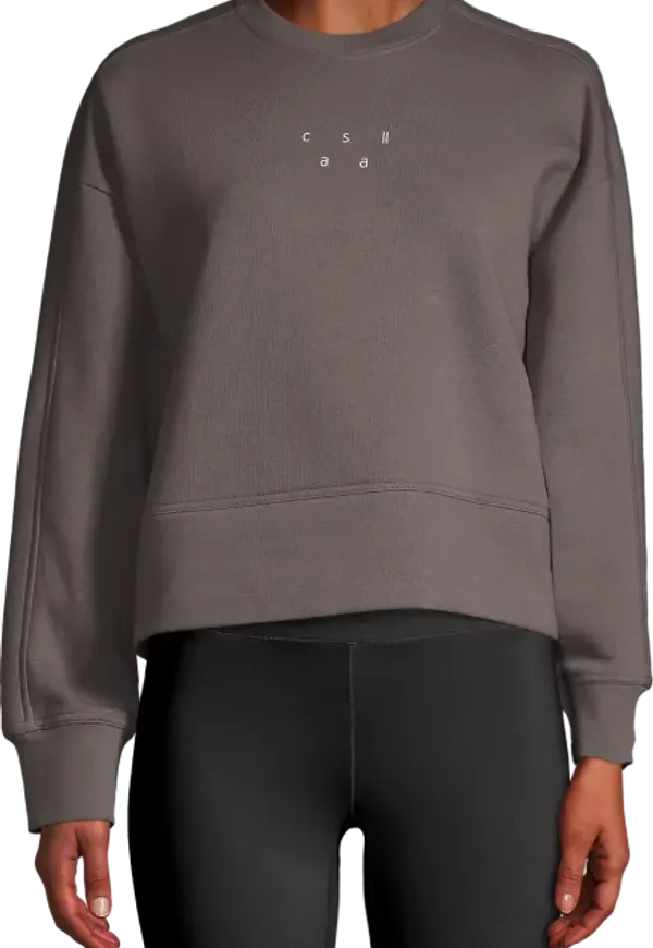 Women's Boxy Crew Neck Sweatshirt