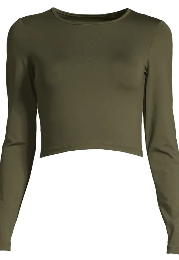 Women's Crop Long Sleeve